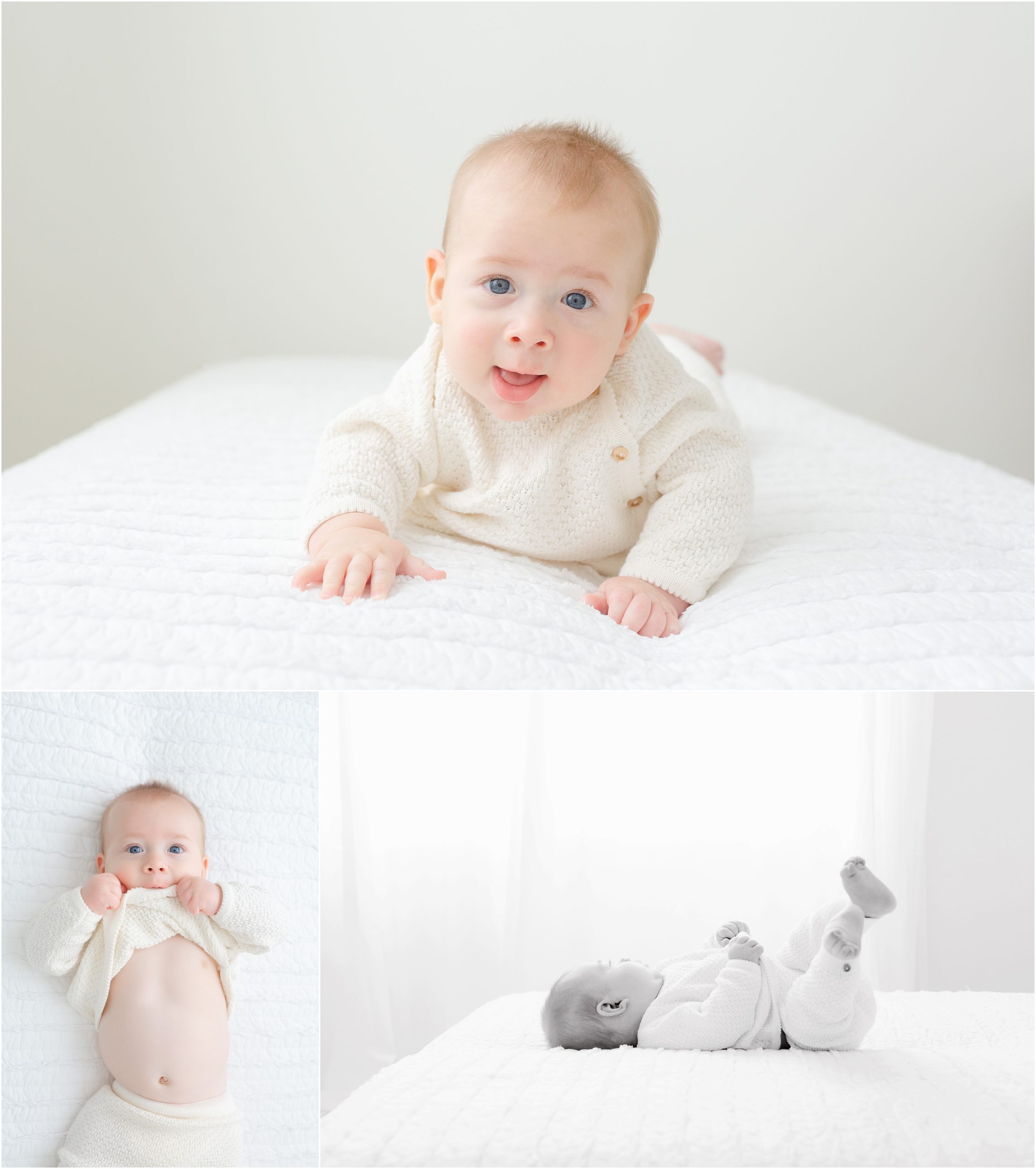 Four Months Old Wake Forest NC Baby Photographer