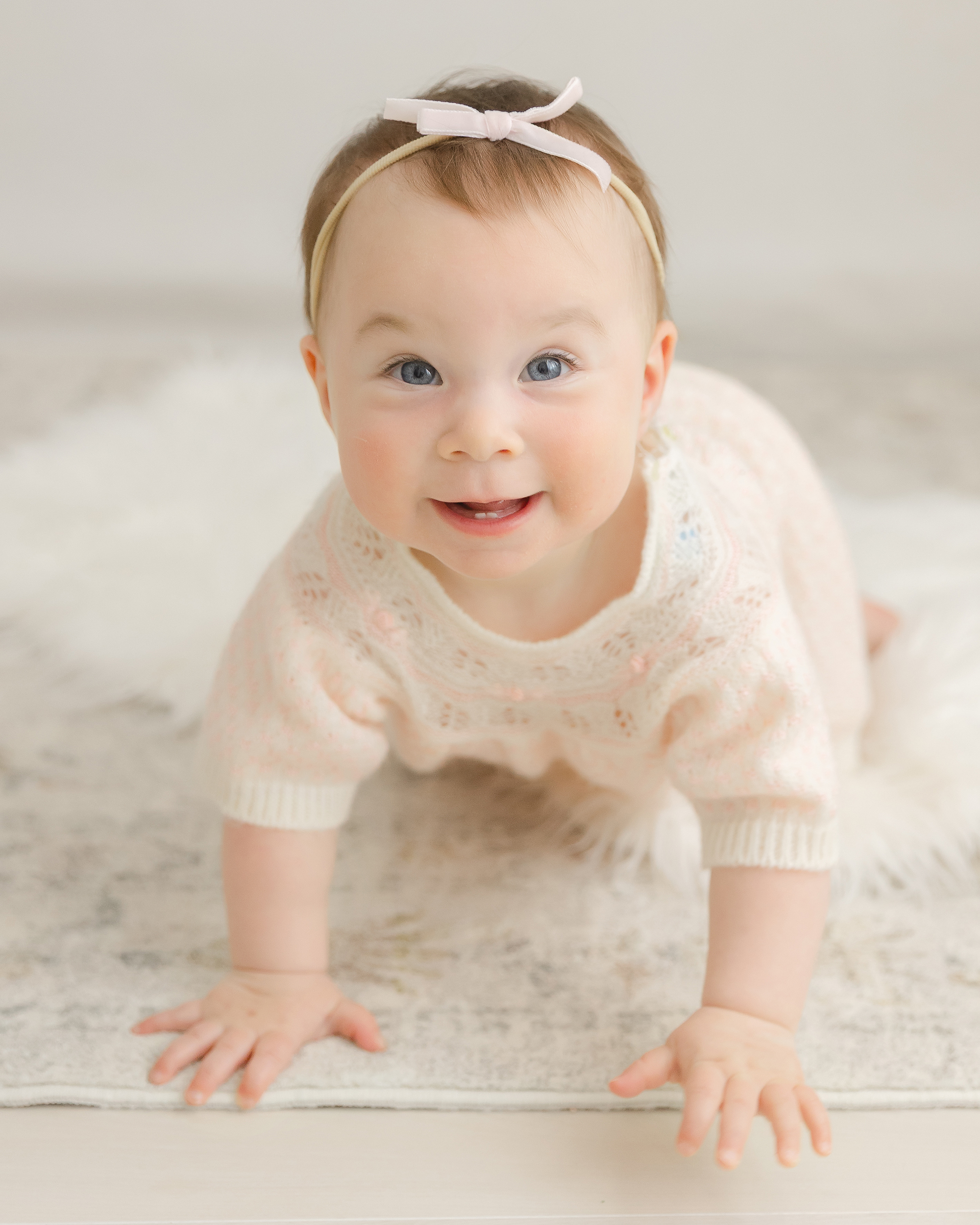 baby milestone photographer raleigh nc