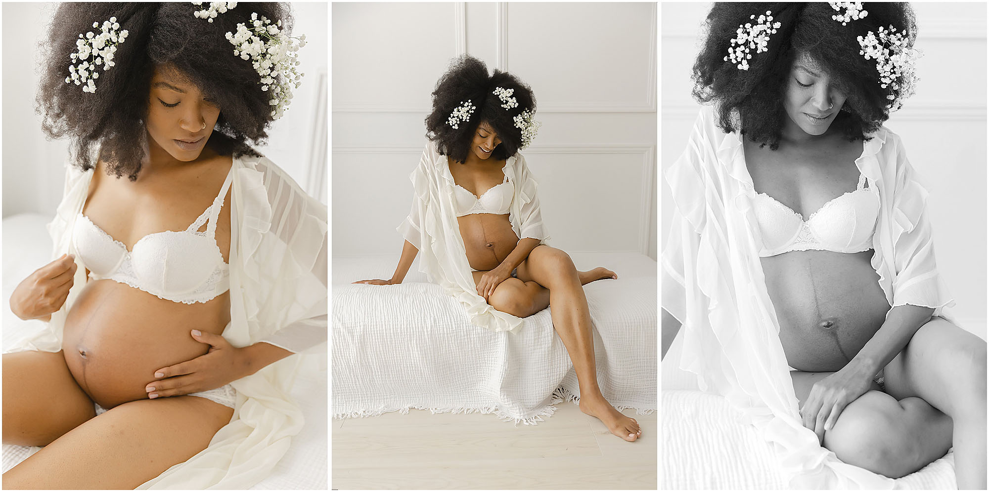 Intimate maternity photography in Wake Forest at Christy Johnson Photography